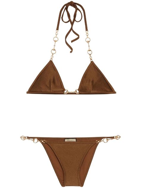 brown gucci swimsuit|gucci bikini aliexpress.